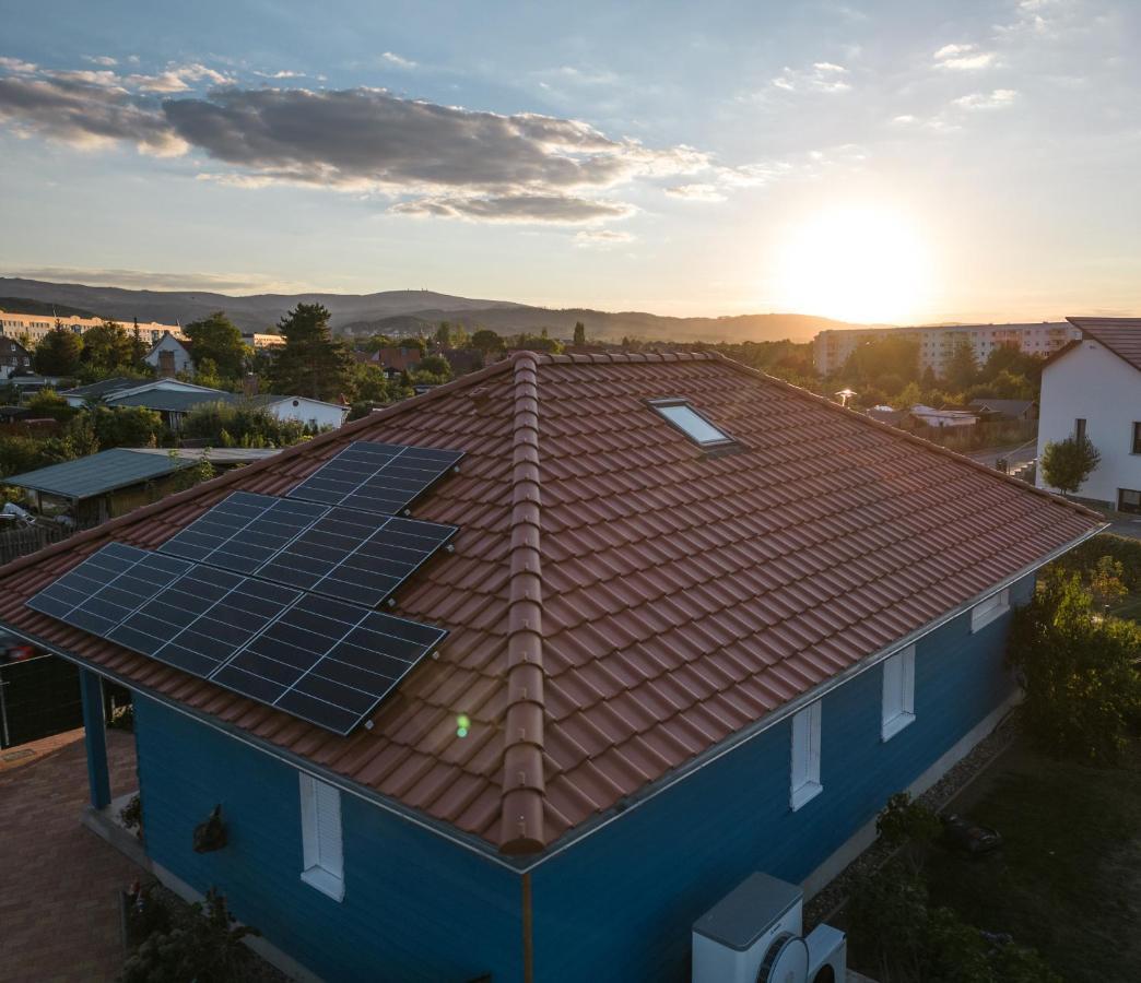 Blaues Ferienhaus Wernigerode Ngoại thất bức ảnh
