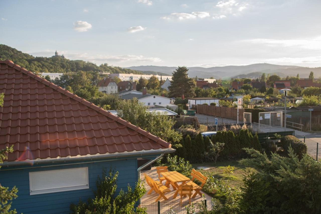 Blaues Ferienhaus Wernigerode Ngoại thất bức ảnh